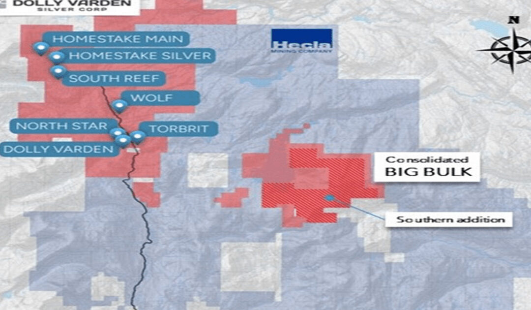 Dolly Varden Silver Consolidates Big Bulk Copper-Gold Porphyry Property